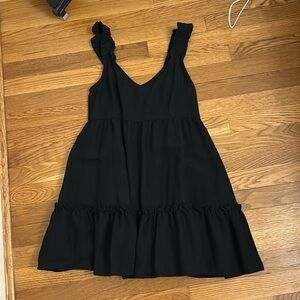 Black Flowy Dress
